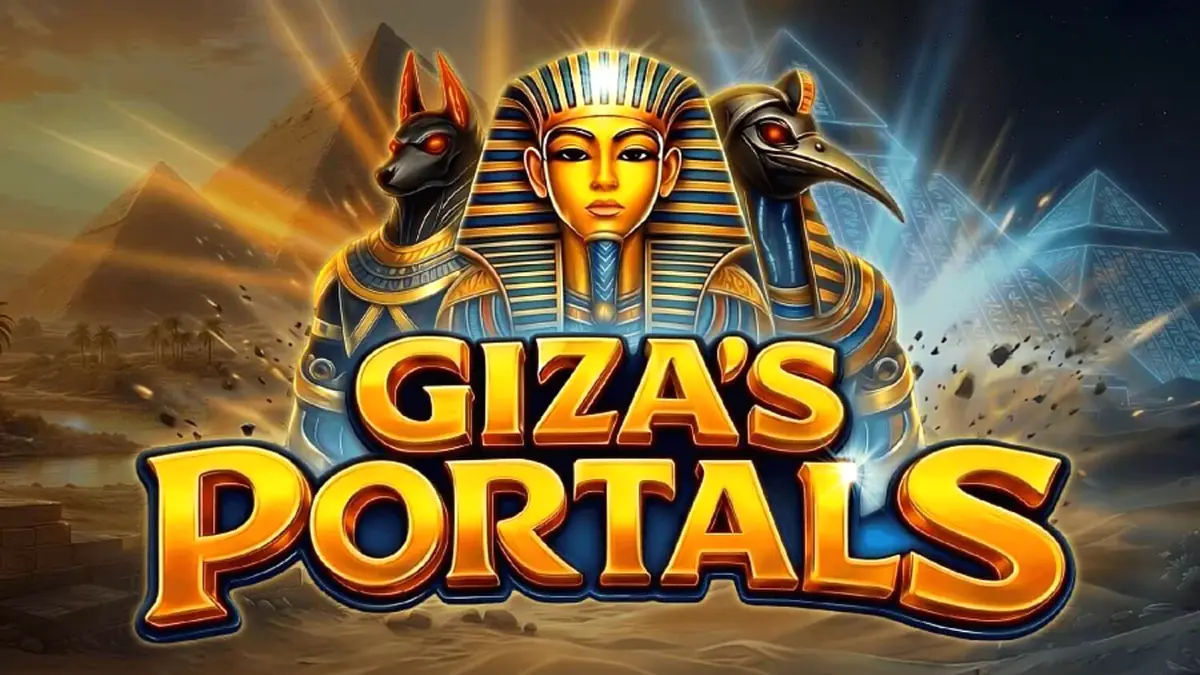 Giza’s Portals স্লট গেমের প্রাচীন মিশরীয় থিমযুক্ত ইন্টারফেস